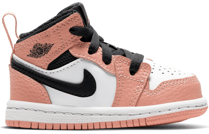 Jordan 1 Mid Pink Quartz (TD) 644507-603 | Sneakerbaron NL