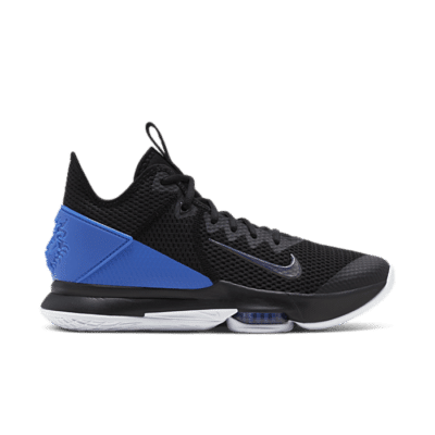 Nike LeBron Witness 4 Black Hyper Cobalt BV7427-007