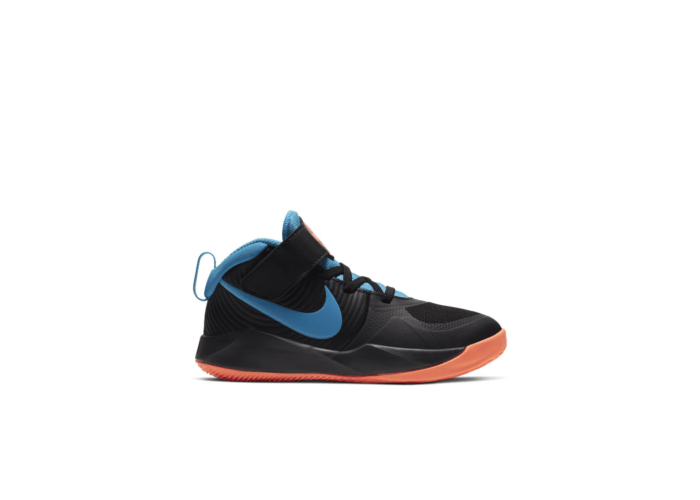 Nike Team Hustle D 9 Black Laser Blue (PS) AQ4225-006