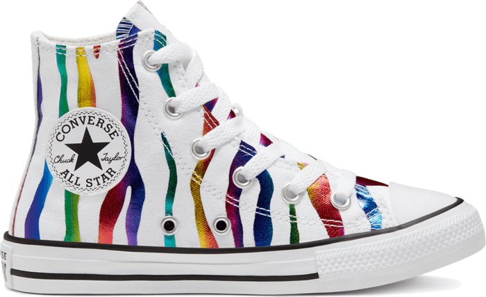 Converse Archive Zebra Chuck Taylor All Star High Top voor kids White/ Black 667600C