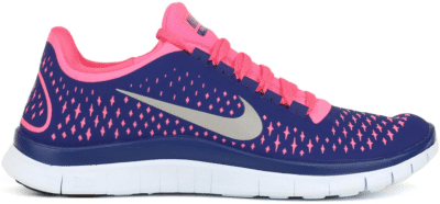 Nike Free Run 3.0 V4 Deep Royal Blue Pink (W) 511495-406