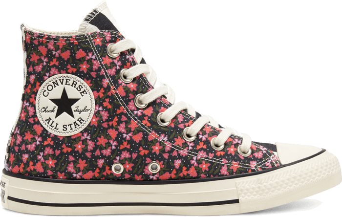 Converse Twisted Summer Chuck Taylor All Star High Top voor dames Egret/Pink/Green 568294C