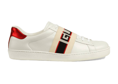 Gucci Ace Stripe Ivory 523469 0FIV0 9091