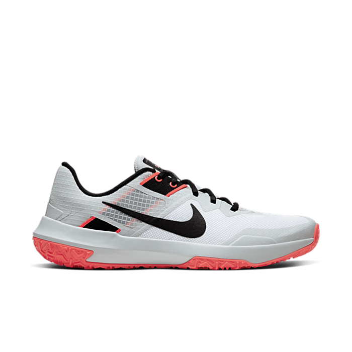 Nike Varsity Coompete TR 3 White Laser Crimson CJ0813-100 | Wit