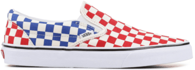 Vans Classic Slip-On Checkerboard Red Blue VN0A38F7QCS