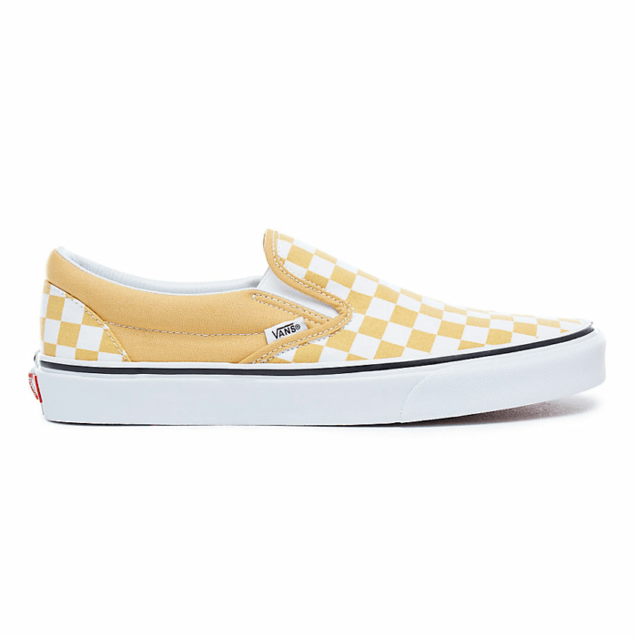 Vans Classic Slip On ‘Ochre Checkerboard’ Yellow VN0A38F7QCP