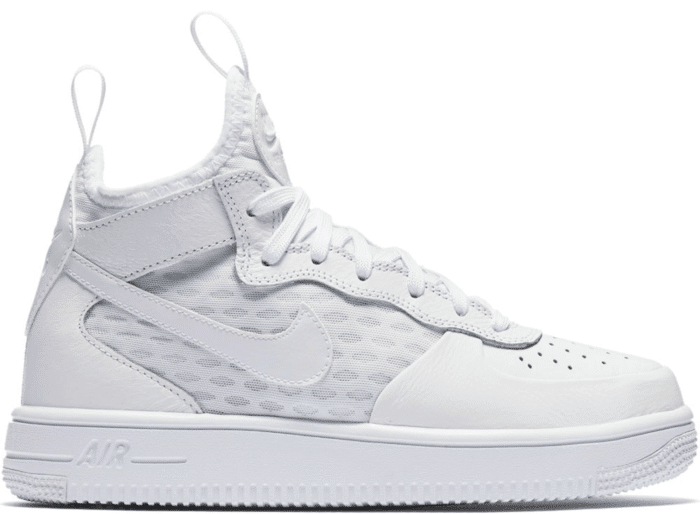 nike air force 1 mid white gs