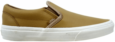 Vans Classic Slip On Embossed Leather Tan VN0A38F7MU1