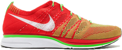 Nike Flyknit Trainer+ University Red Electric Green 532984-631