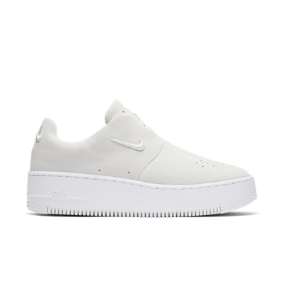 Nike Women’s Air Force 1 Sage XX ‘1 Reimagined’ Off-White/White/Light Silver AO1215-100
