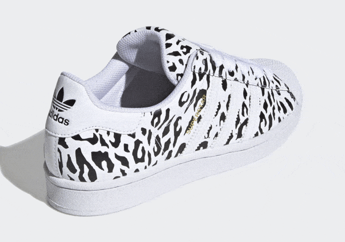 cheetah adidas superstar