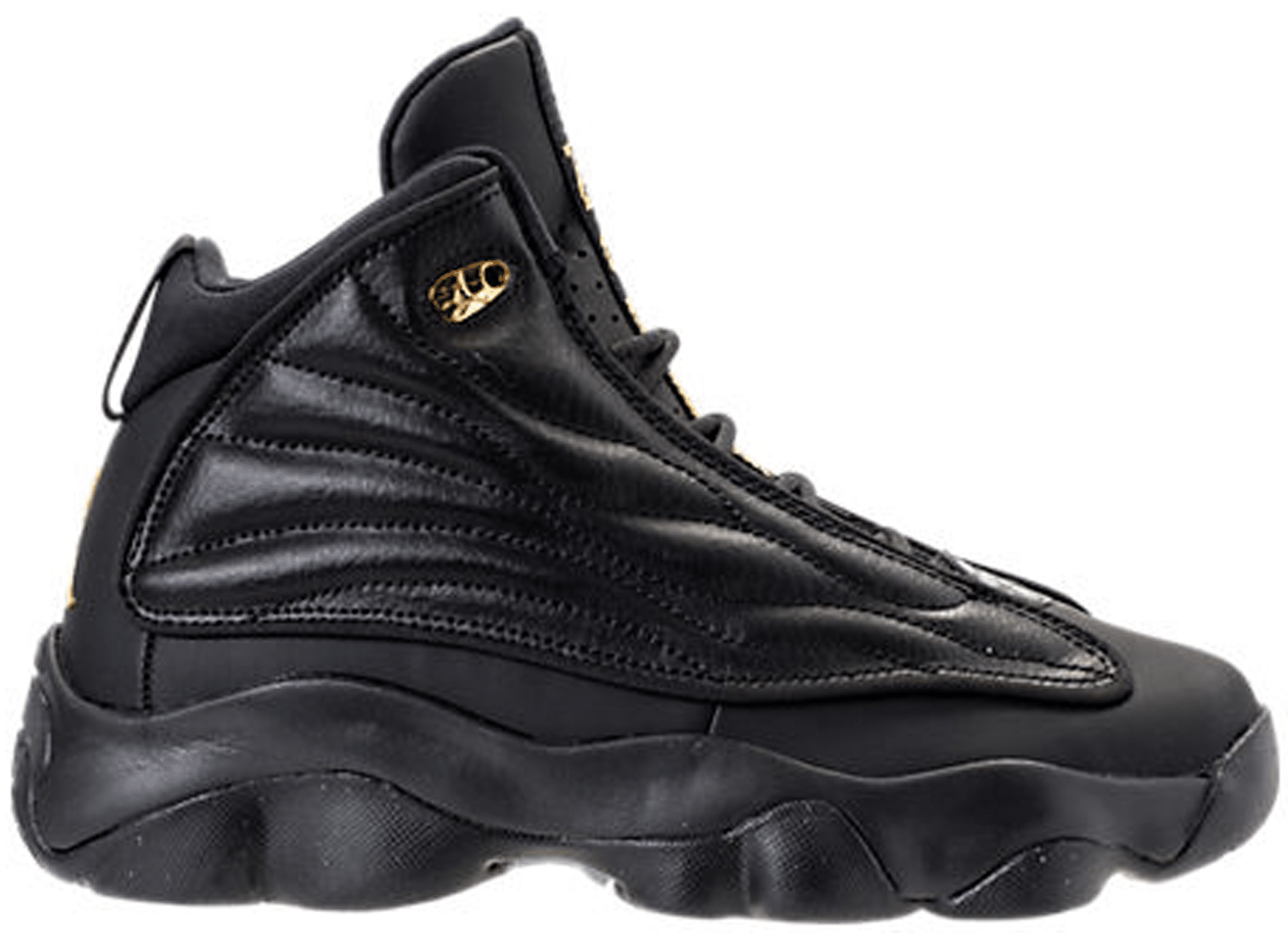 Jordan Pro Strong Black Metallic Gold