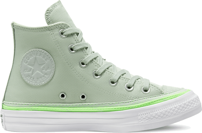 Converse Trail to Cove Chuck Taylor All Star High Top voor dames Green Oxide/Ghost Green/White 567639C