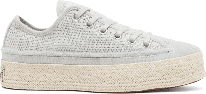 Converse Summer Getaway Chuck Taylor All Star Espadrille Low Top Mouse/White/Natural 567688C