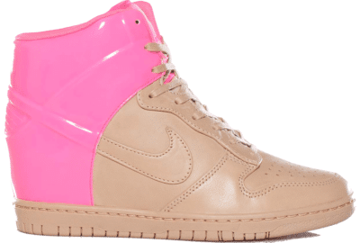 Nike Dunk Sky High VT Vachetta Tan Pink Flash (W) 611908-202