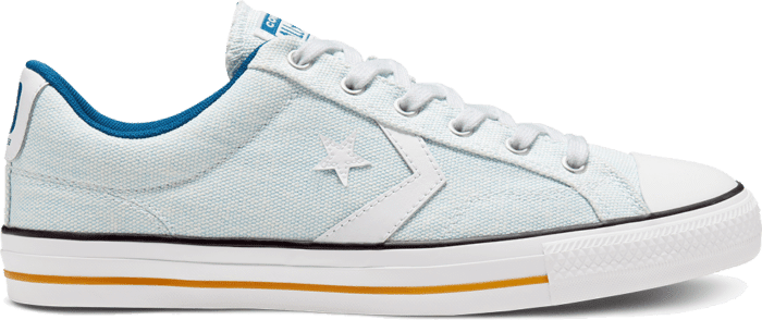 Converse Unisex Twisted Vacation Star Player Low Top Agate Blue/White/Court Blue 167672C