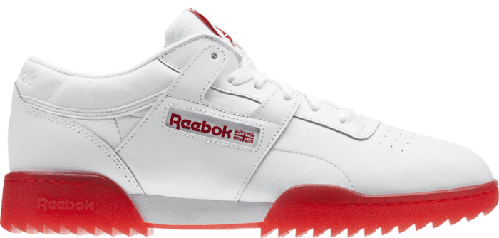 Reebok Workout Clean Ripple Ice White Red CN0643