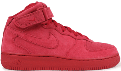 Nike Air Force 1 Mid Red Suede (GS) 314195-603