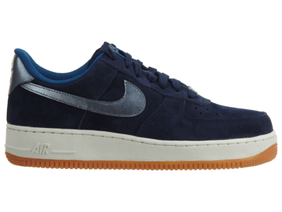 Nike Air Force 1 07 Prm Suede Midnight Navy (W) 818595-400