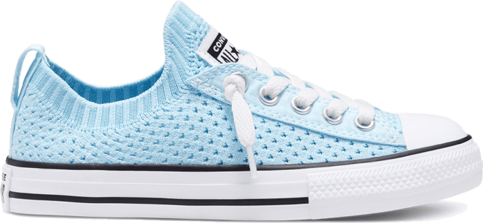 Converse Summer Knit Chuck Taylor All Star Knit Instapper voor kids Agate Blue/Black/White 667567C