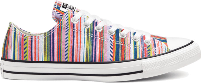 Converse Summer Stripes Chuck Taylor All Star Low Top White/ Black 168293C