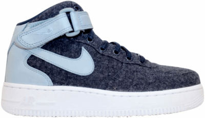 Nike Air Force 1 Mid ’07 Leather PRM Midnight Navy (Women’s) 857666-400