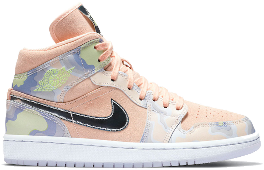 Jordan 1 Mid SE P(HER)SPECTIVE (W) CW6008-600 | Multicolor