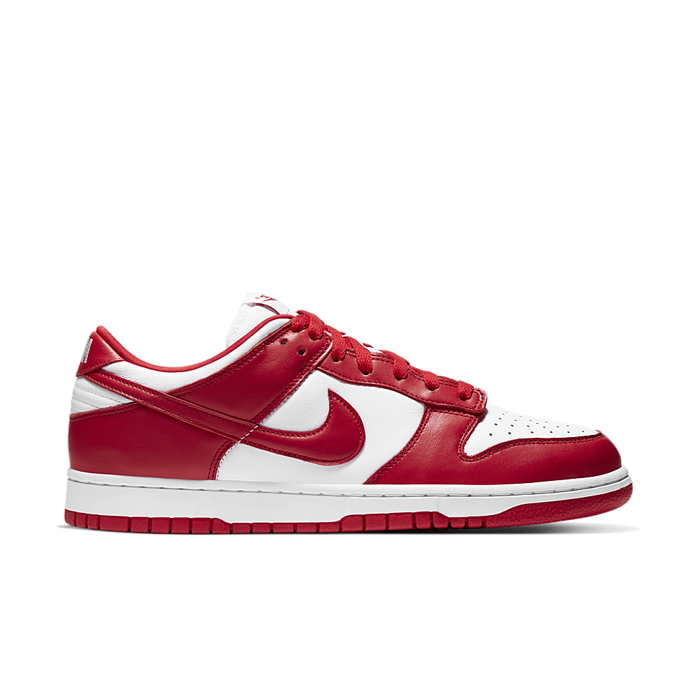 nike university red dunk low