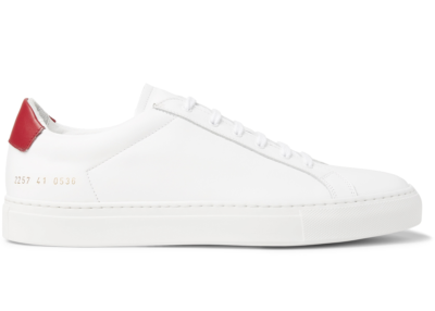 Common Projects Achilles Retro White Red 2257 XX 0536