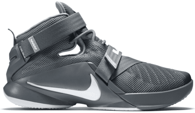 Nike LeBron Soldier 9 Cool Grey White 749417-003