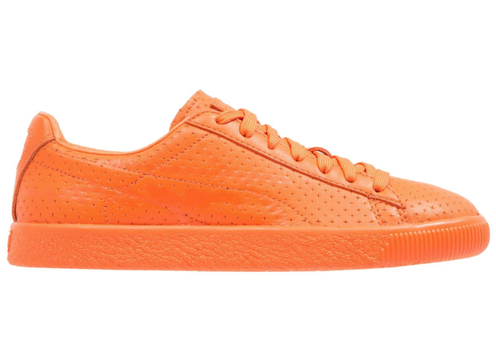 Puma Clyde Perforated Trapstar Golden Poppy 364714-02