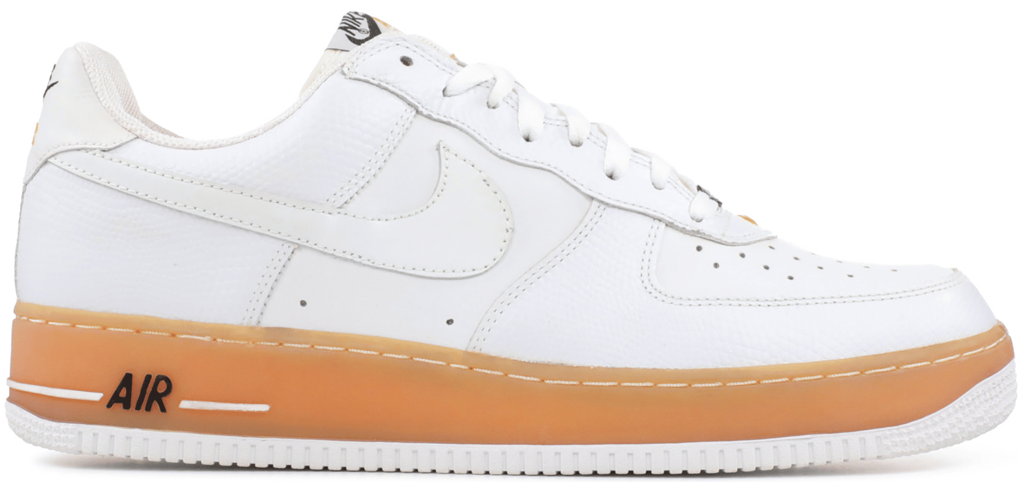 Nike Air Force Low JD Sports White Gum Midsole
