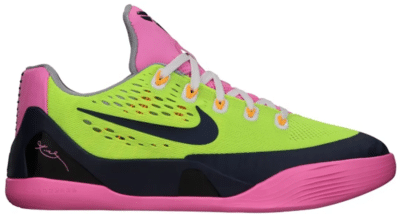 Nike Kobe 9 EM Volt Navy Pink (GS) 653593-701