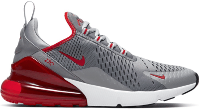 Nike Air Max 270 Particle Grey University Red CW7048-001