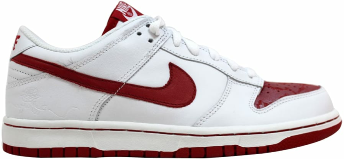 Nike Dunk Low White/Varsity Red-White (W) 309324-168