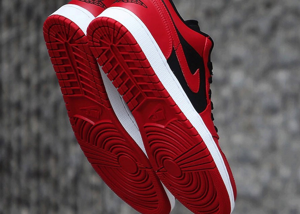 Laying low: Air Jordan 1 Low Varsity Red release in deze zomer
