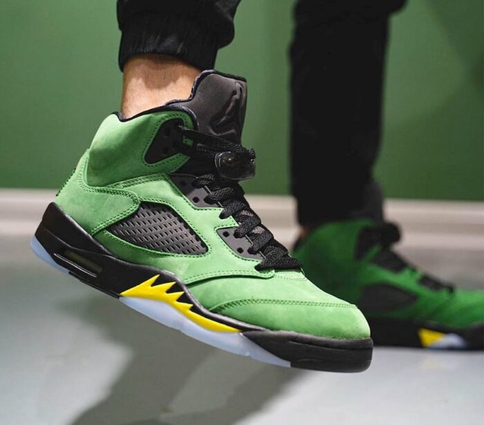 Nike Air Jordan 5 green
