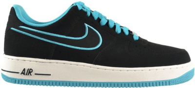 Nike Air Force 1 Low Black Turquoise 488298-011