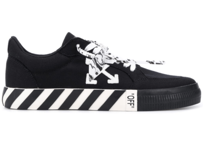 Off-White Logo Patch Low Top Black OMIA085E20FAB0011001