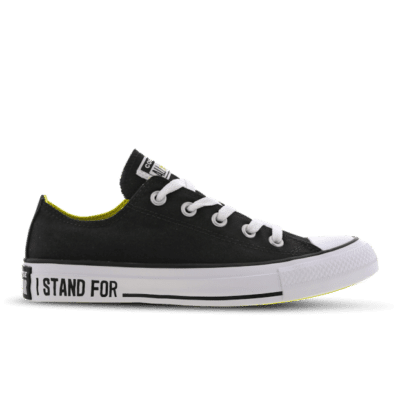 Converse Chuck Taylor All Star I Stand For Low Black 665712C