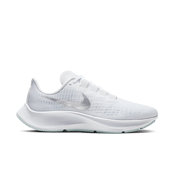 Nike Wmns Air Zoom Pegasus 37 ‘White Metallic Silver’ White BQ9647-101