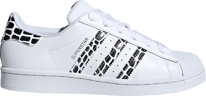 adidas Superstar White Leopard Stripes (Women’s) FV3452