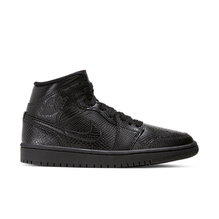 Nike Jordan 1 Mid Black Snakeskin (Women’s) BQ6472-010