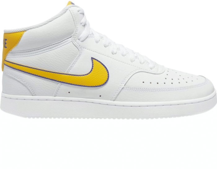 Nike – Court Vision – Halfhoge sneaker in wit-Multi Multi CD5466-102