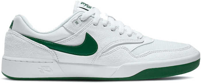 white and green nike sb