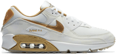Nike Air Max 90 Worldwide White Gold (Women’s) DA1342-170