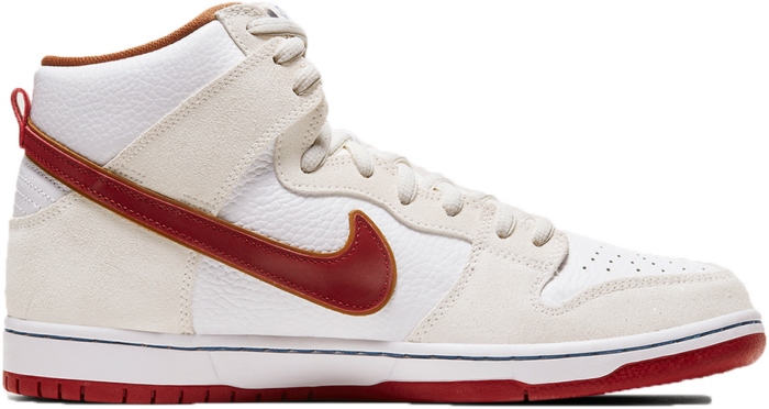 bright crimson nike dunk