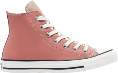 Converse Chuck Taylor All Star Hi Leather Neutral Tones Silt Red Rose 569700C