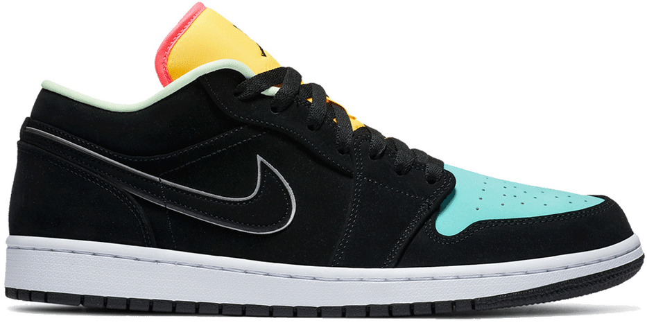 Air Jordan 1 LOW SE ''BLACK'' CK3022-013 | Zwart