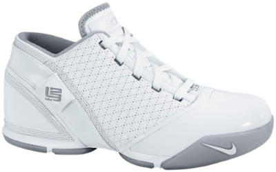 Nike LeBron 5 Low White Metallic Silver 318696-111